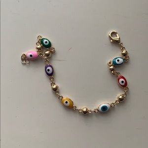 Gold Evil Eye Bracelet